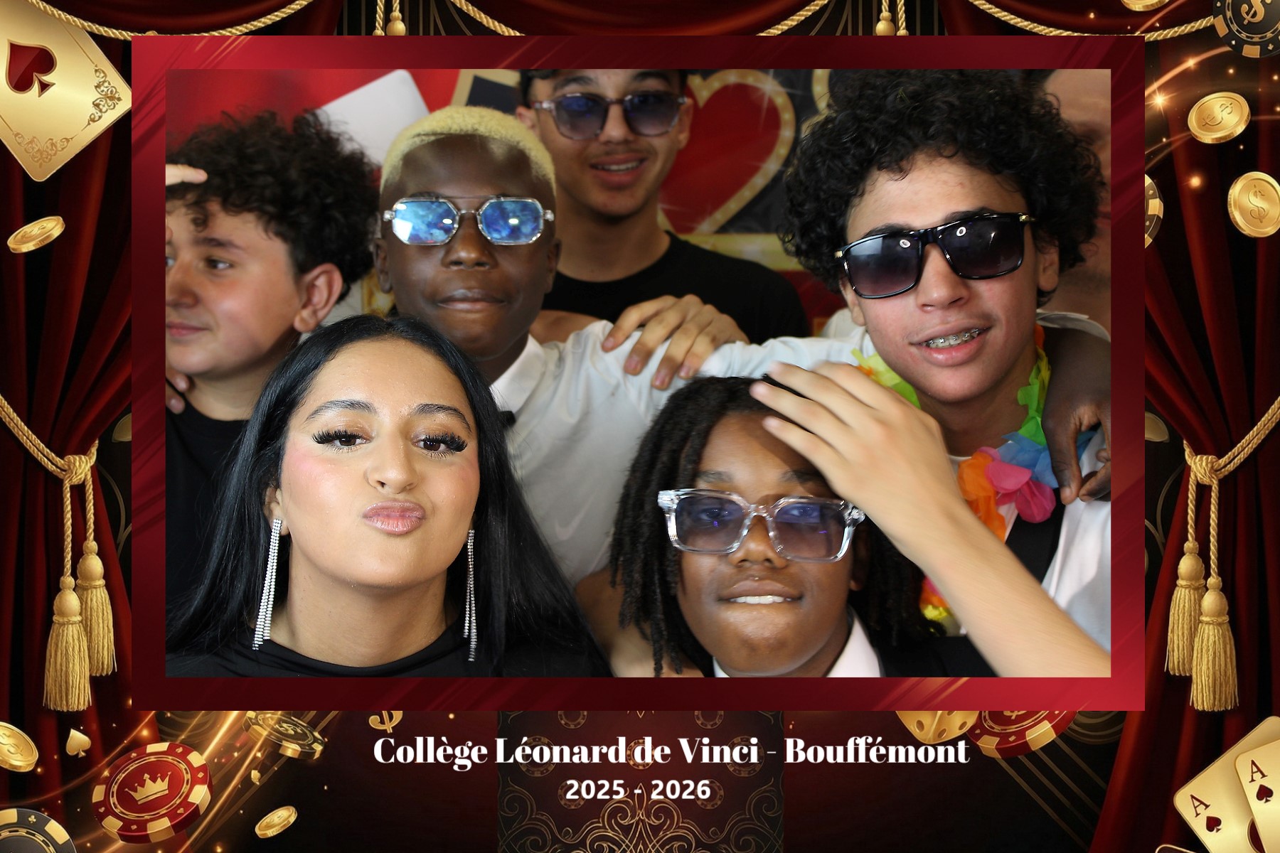 Souvenir capturé au photobooth Photoboosté