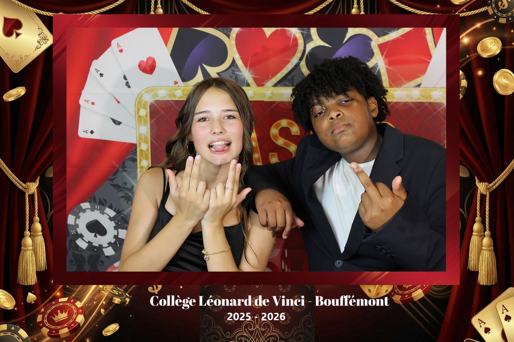 Souvenir capturé au photobooth Photoboosté