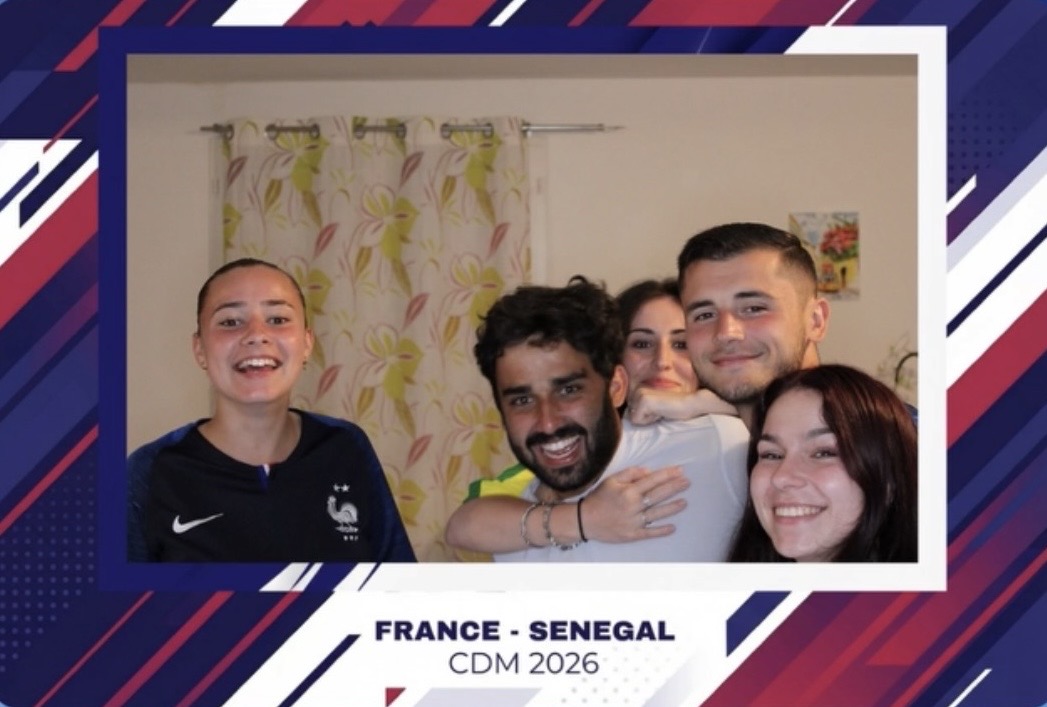 Soirée France - Sénégal CDM 2026 immortalisée au photobooth