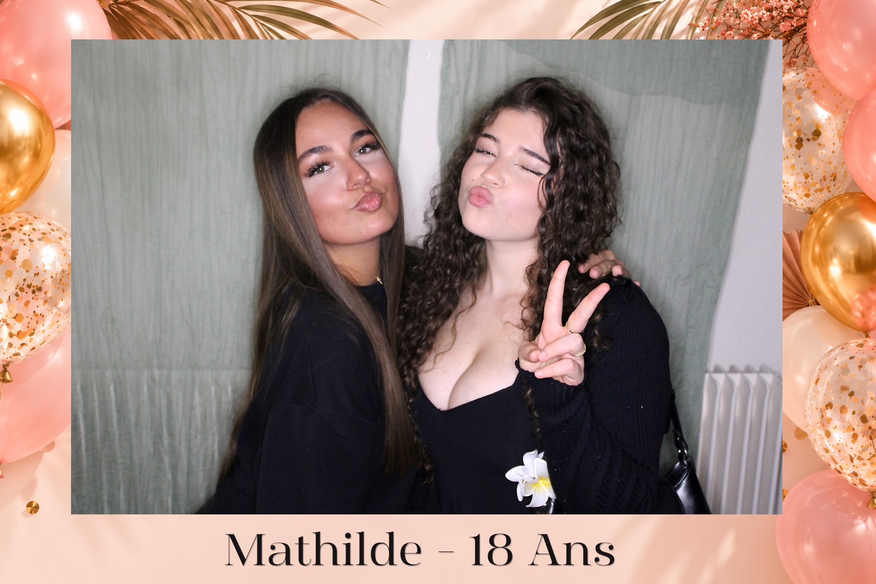 Souvenir capturé au photobooth Photoboosté