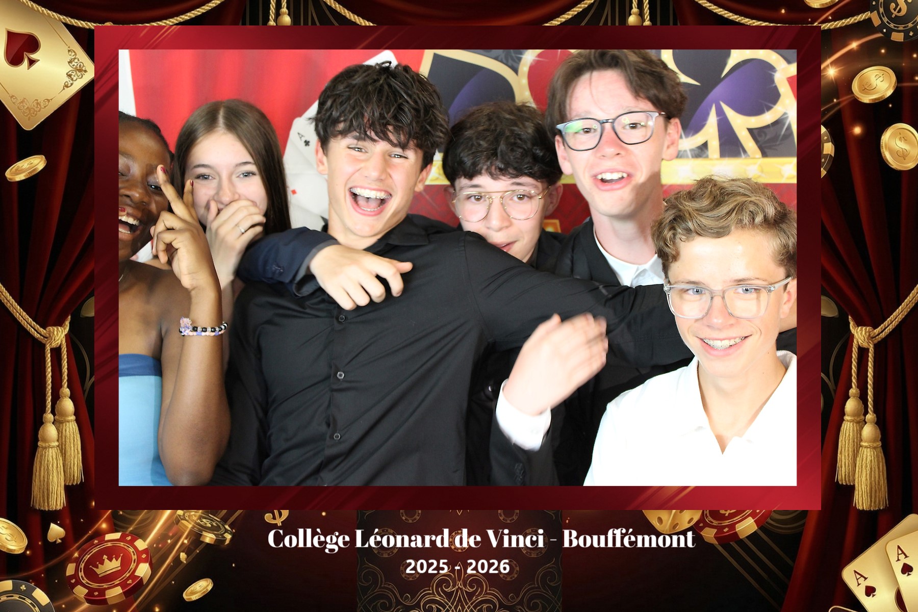 Souvenir capturé au photobooth Photoboosté